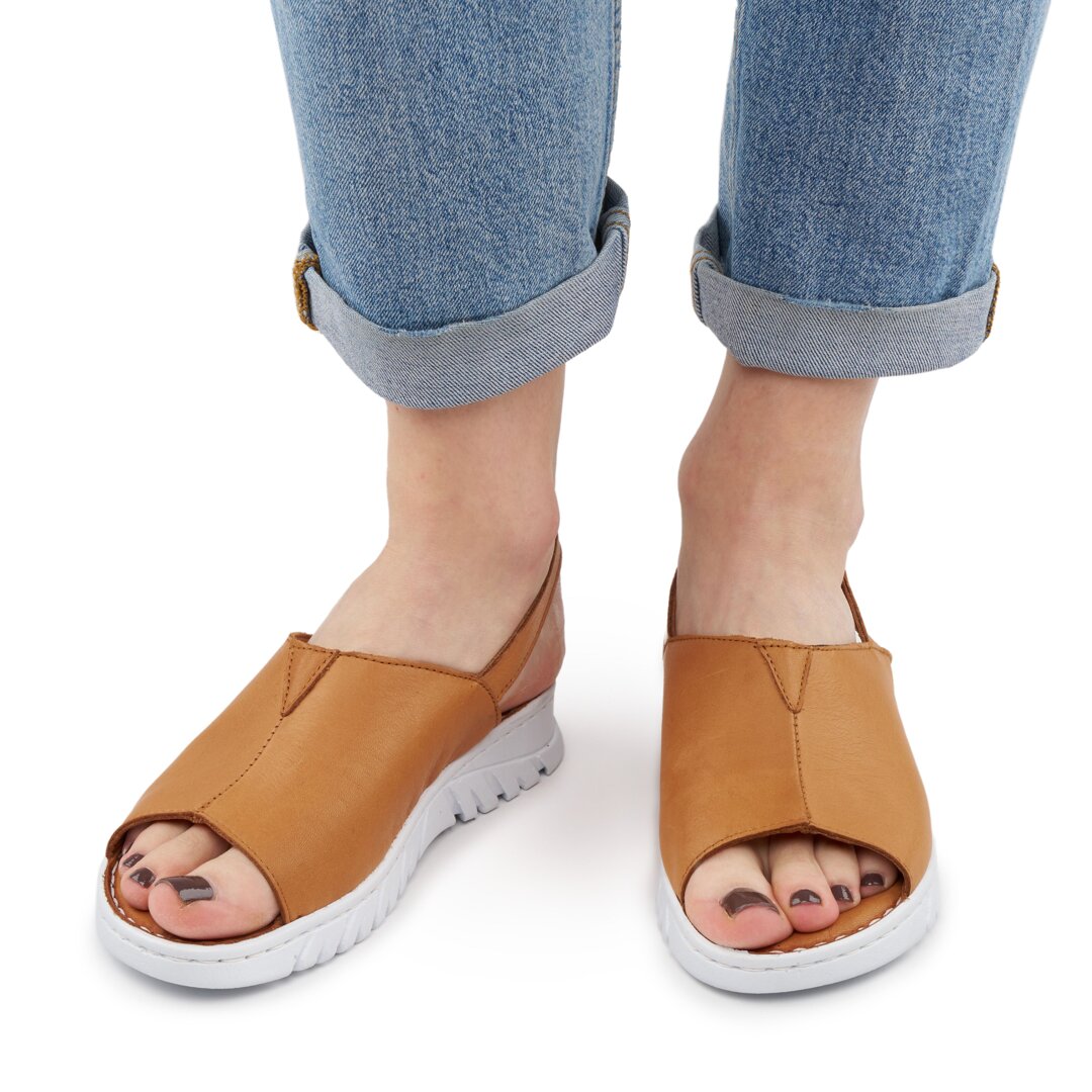 Hitmars Plateau Sandalen Damen - Keilsandalen Mit Knöchelriemen 5cm Absatz