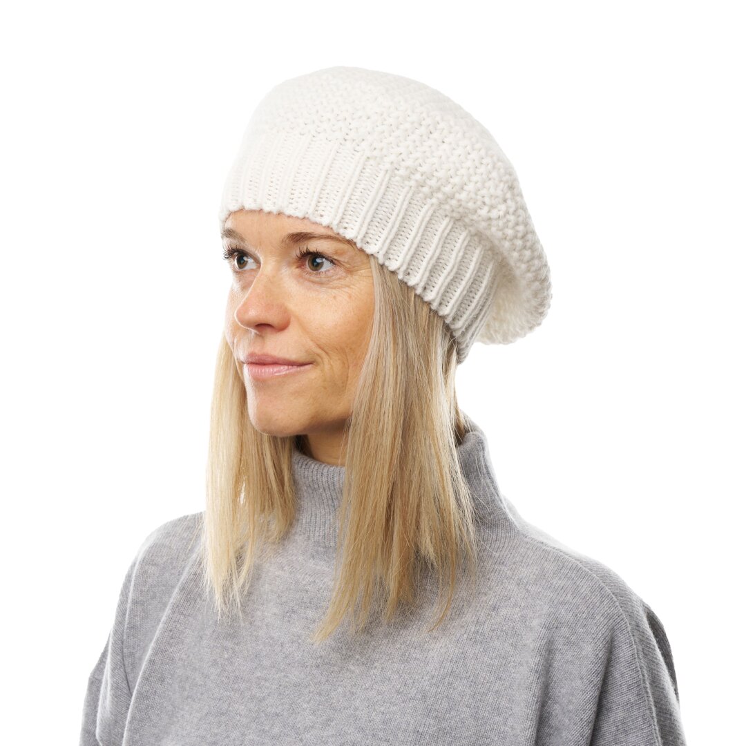 Damenmütze Aus Angora-Kaninchenwolle – Warme Strickmütze Für Winter & Outdoor Damenmütze Aus Angora-Kaninchenwolle – Warme Strickmütze Für Winter & Outdoor
