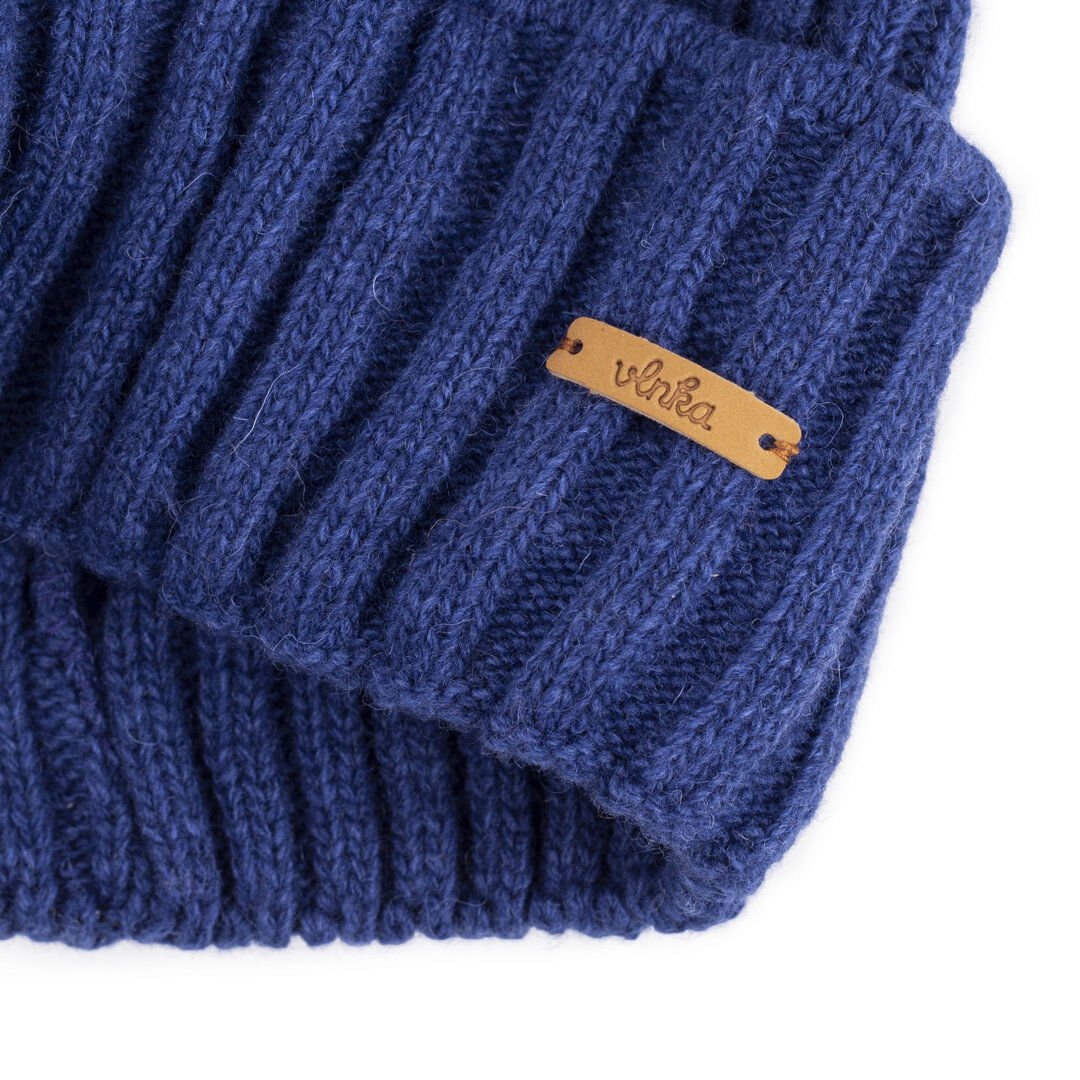 Vlnka Woolly Hat V04 Blue - Woolville.com