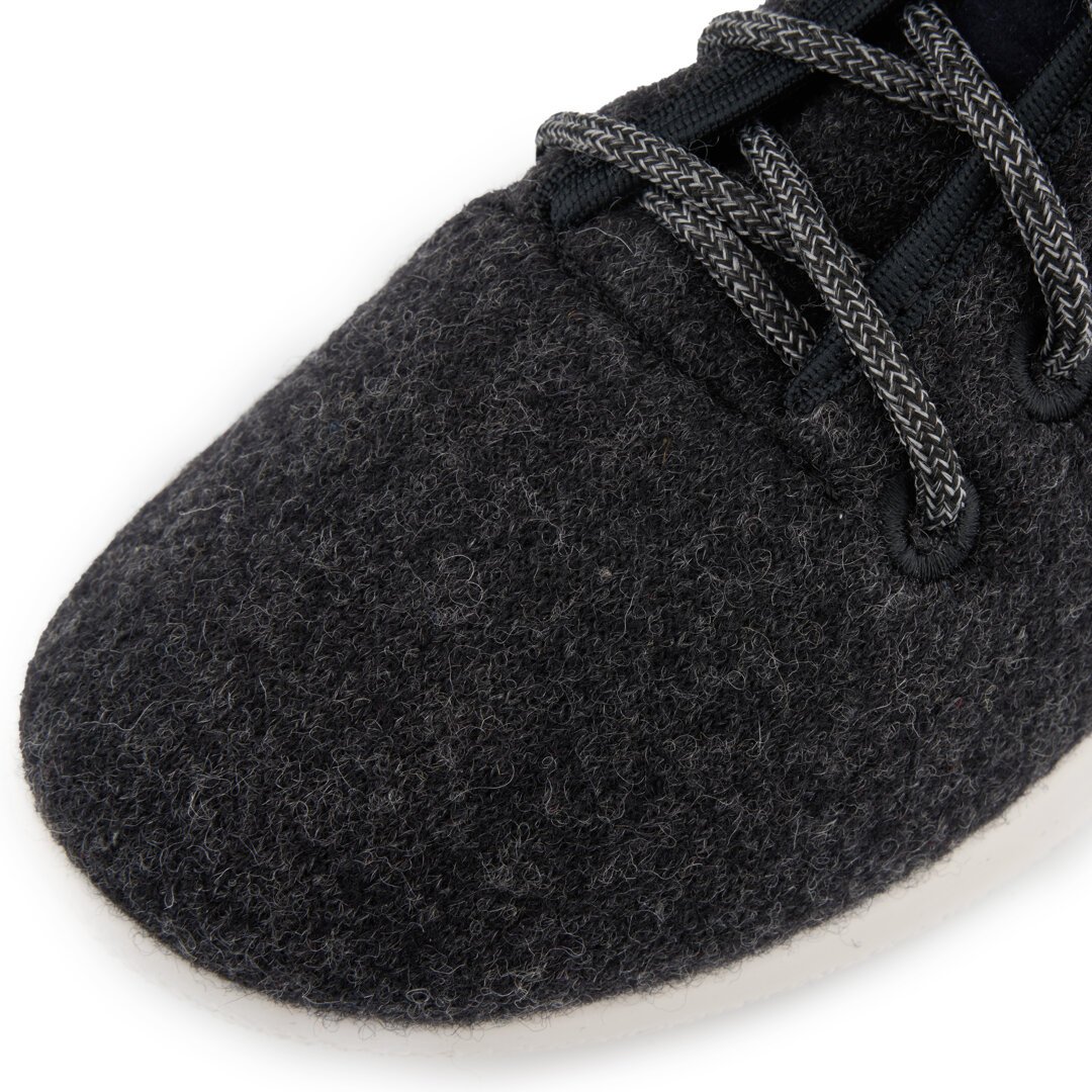 Woolee High-Top Wool Trainers with Lining Blue 