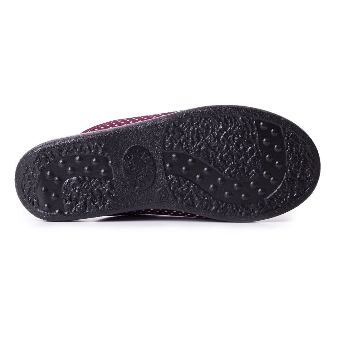 Women's slippers Spot - Red - Woolville.com