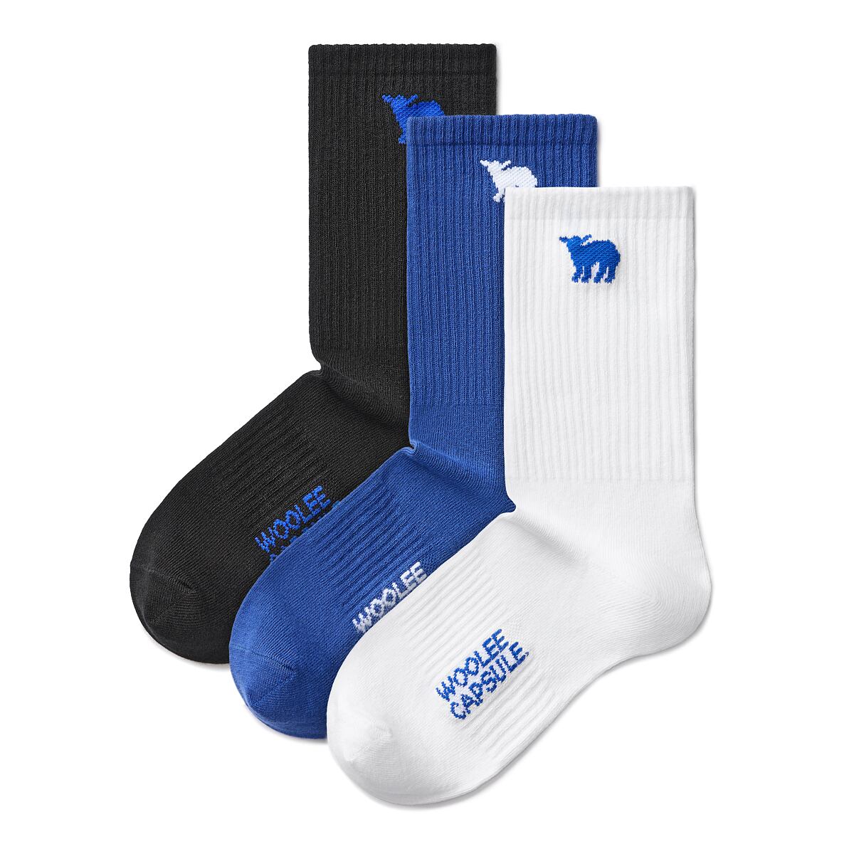 3 páry bavlněných ponožek Woolee Capsule