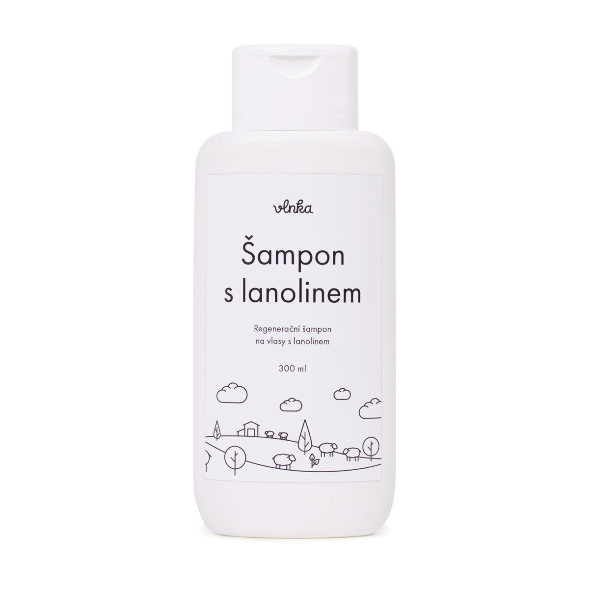 Šampon na vlasy s lanolinem 300 ml