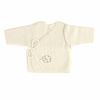 Newborn Wrap-Over Jacket White