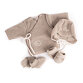 Wool Newborn Set - Beige S