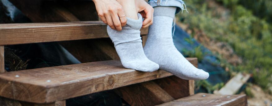 Baumwollsocken