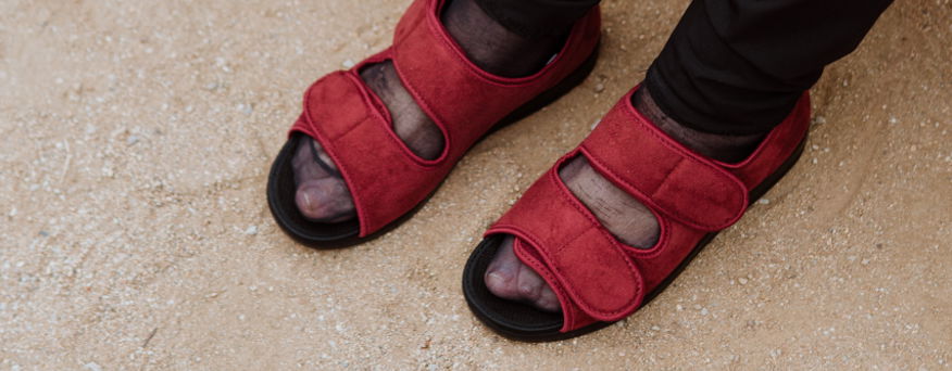 Schoenen voor hallux valgus Met gesp