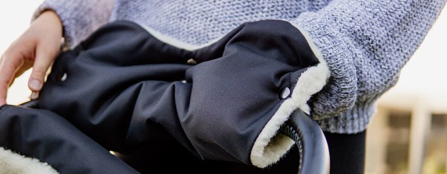 Rukávníky na kočárek