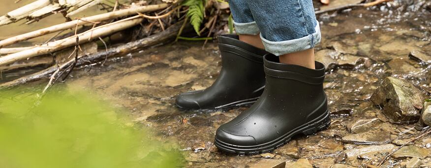 Gummistiefel Schwarz