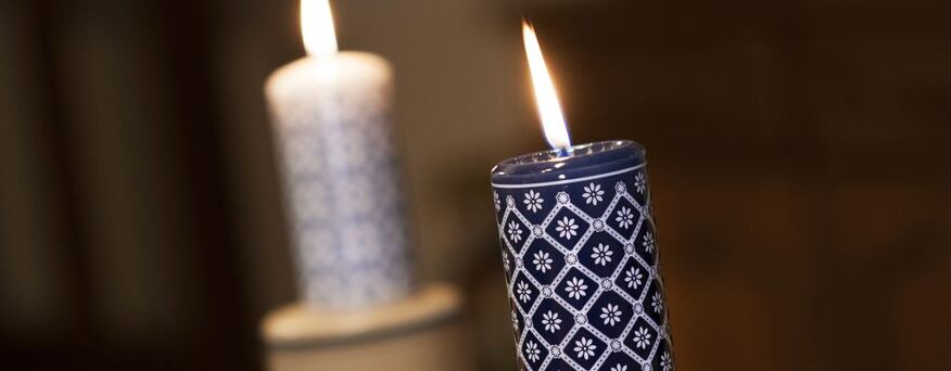 Candele e decorazioni