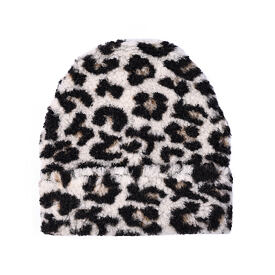 Vlněná čepice Simi leopard