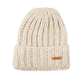 Mütze aus Schaf- und Alpakawolle mit Futter Saltoro natur