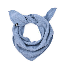 Vlněný šátek Merino s kašmírem modrá