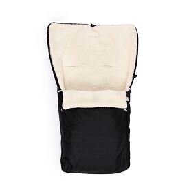 Dětský fusak s Merino vlnou černá