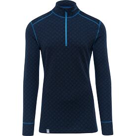 Pánské funkční triko zip merino XTREME Thermowave tmavě modrá