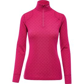 Dámské funkční triko zip merino XTREME Thermowave růžová