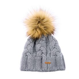 Gyapjú sapka Vlnka V08 - szürke