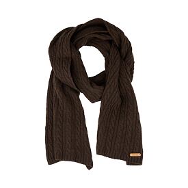 Wollschal Karin braun