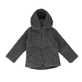 Wollen sweatshirt voor kinderen, donkergrijs