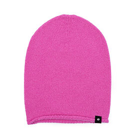 Vlněná čepice Merino a kašmír růžová