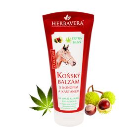 Konský balzam s konope a gaštanom 200 ml