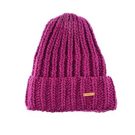 Cappello in lana di pecora Vlnka V07 rosa