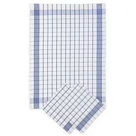 Ścierka kuchenna z egipskiej bawełny, 3 szt., niebieska