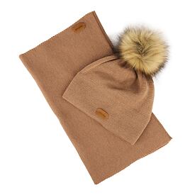 damsky_vlneny_set_nakrcnik_a_cepice_s_bambuli_hneda_oveckarna_01