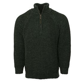 Men's Wool Sweater S12 Green