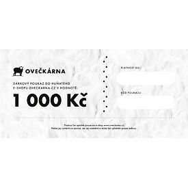 Dárkový poukaz v hodnotě 1000 Kč