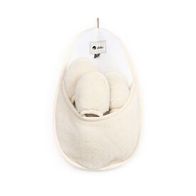 Set di pantofole per gli ospiti natural