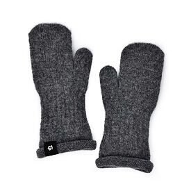 Dětské vlněné palčáky extrafine Merino s kašmírem šedá