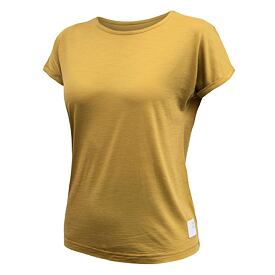 Dámské triko Sensor Merino Air Traveller mustard