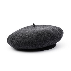 Vlněný baret Merino 
šedá