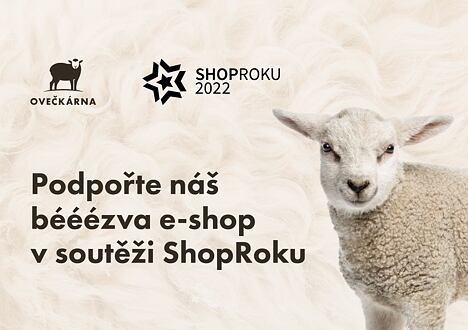 Podpořte náš bééézva e-shop v soutěži ShopRoku 2022