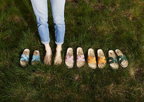 Chaussons en liège faits à la main à Zlín