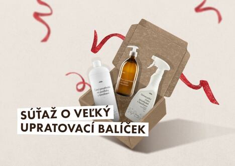 Súťaž o veľký upratovací balíček