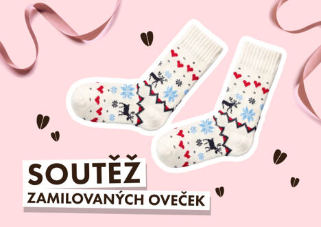 Valentýnská soutěž o vlněné ponožky