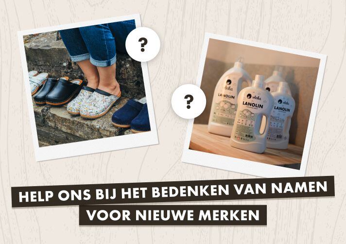 Stel een merknaam voor en win een voucher