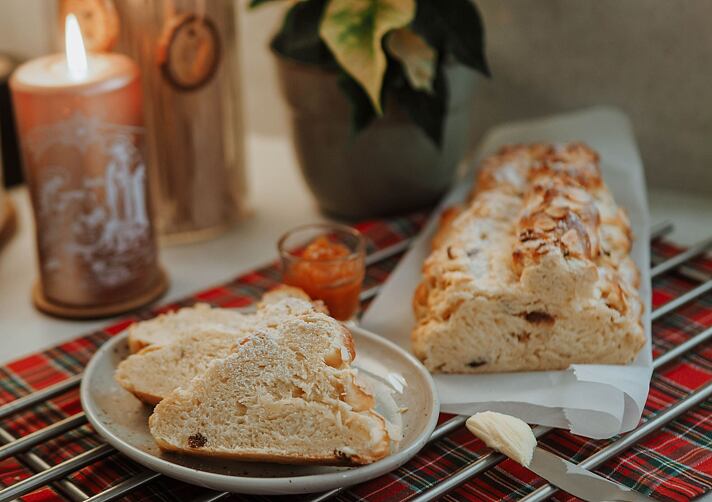 Recept voor een traditioneel kerstkrentenbrood