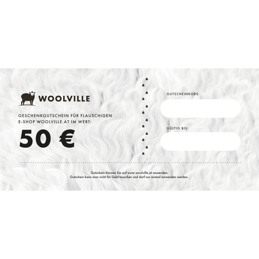 Geschenkgutschein 50 €