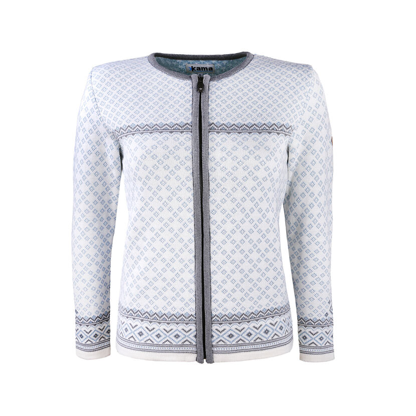 Damen-Strickpullover Merino Kama 5029 naturweiß