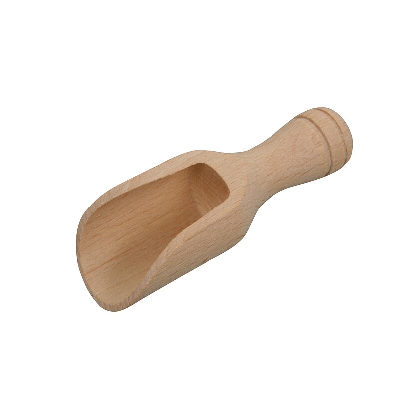 Dřevěná lopatka na sypké potraviny