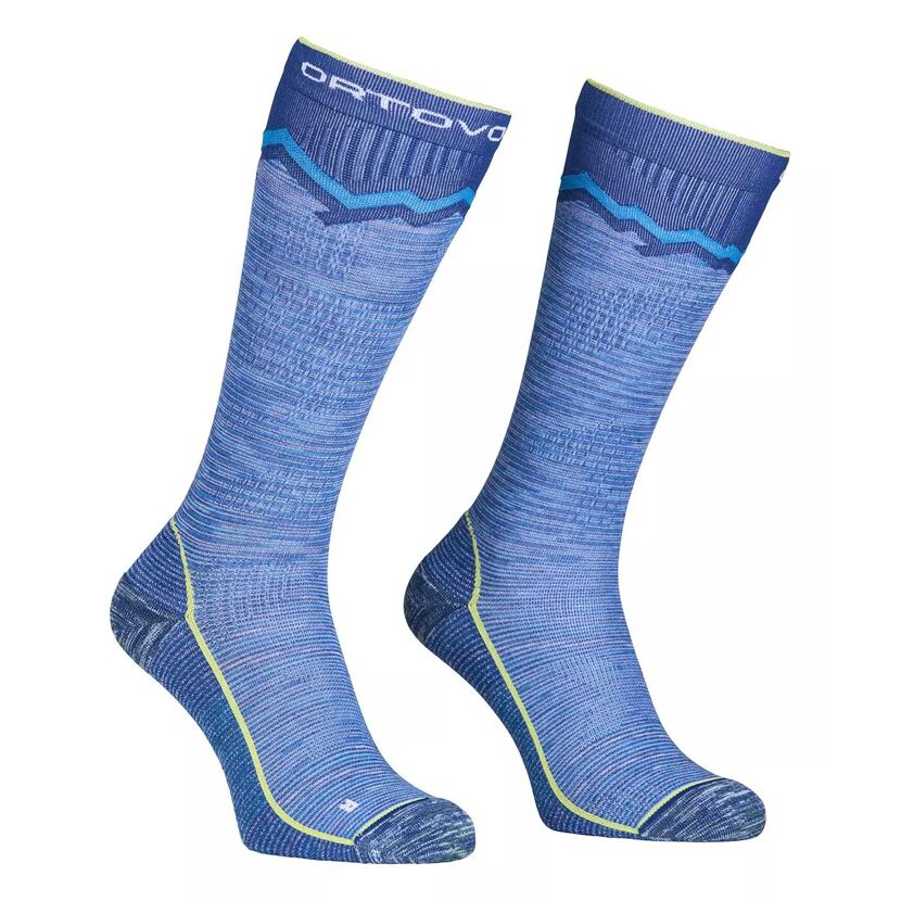 Merino Men's Ortovox Tour Long Socks Mountain Blue