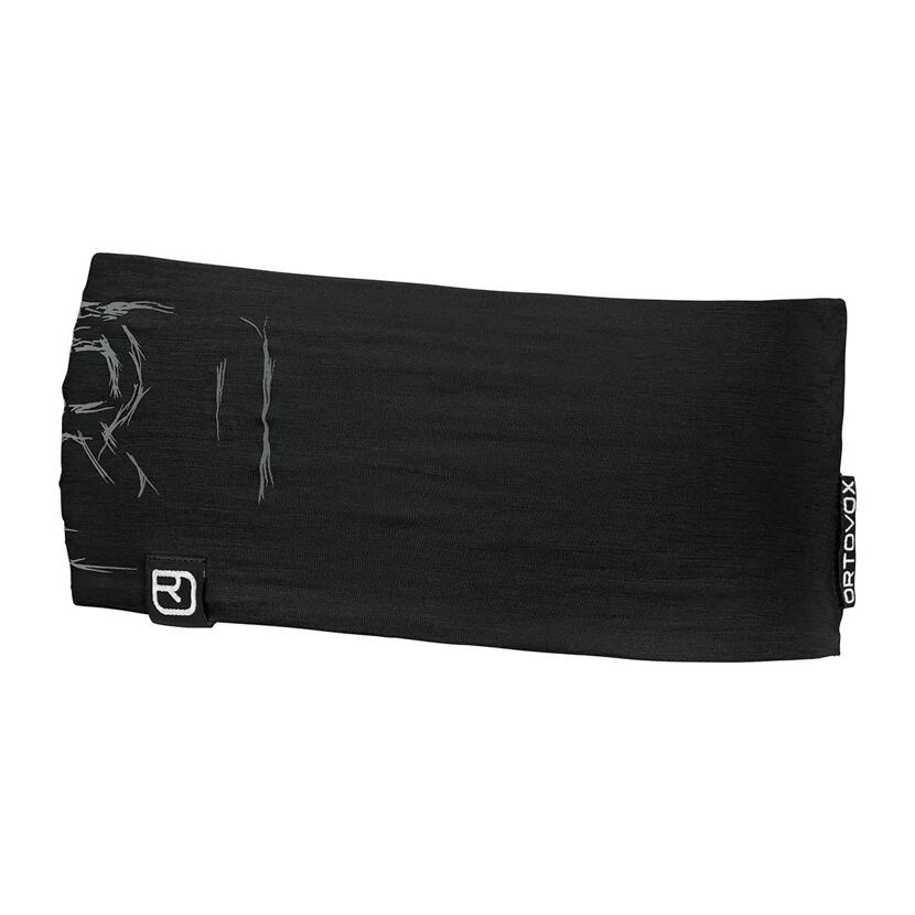 Čelenka Ortovox 120 Tec Logo Headband Black raven