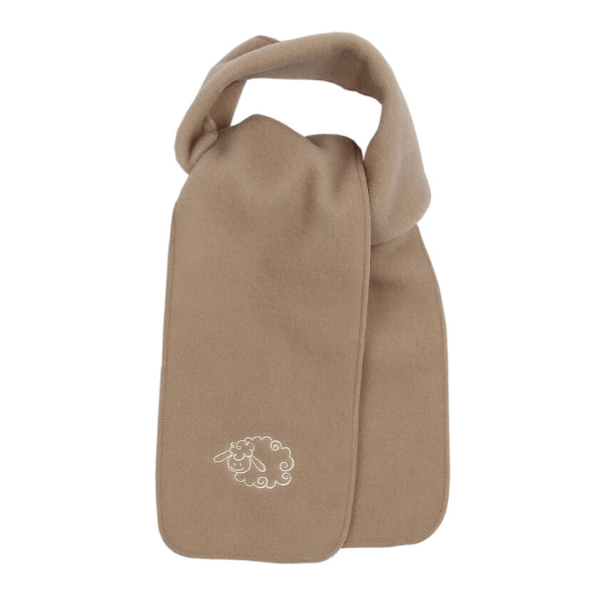 Detský šál merino 135x15 béžová