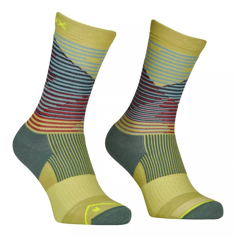 Men’s Ortovox All Mountain Mid Merino Socks Wabisabi