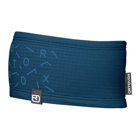 Bandeau Ortovox Fleece Light Grid Petrol Blue