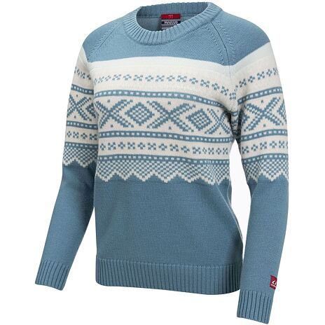 Dames trui Ulvang Marius Roundneck blauw