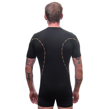 Men’s functional shirt Sensor Merino Air - Black